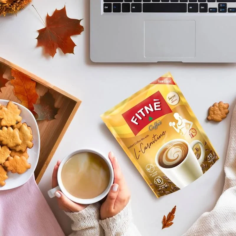 FITNE' Coffee Save Instant Coffee Mix with L-Carnitine 11g.X10 Sachets thumbnail
