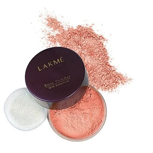 Lakme Rose Face Powder (Warm Pink and Soft Pink) Face Makeup for a Rosy Glow 40g thumbnail
