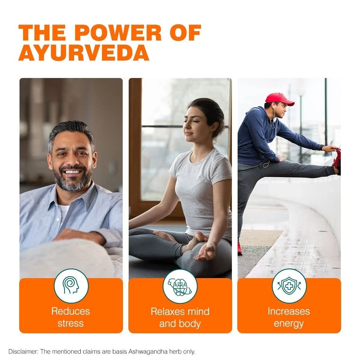 Himalaya Ashvagandha Stress Relief Rejuvenates Mind & Body 60 Tablets thumbnail