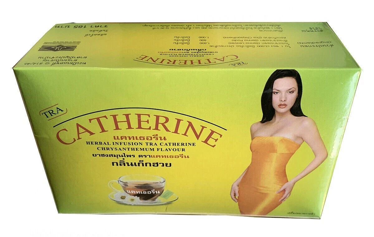 Catherine Slimming Herbal Tea Weight Loss Chrysanthemum Tea Detox 32 Tea Bags thumbnail