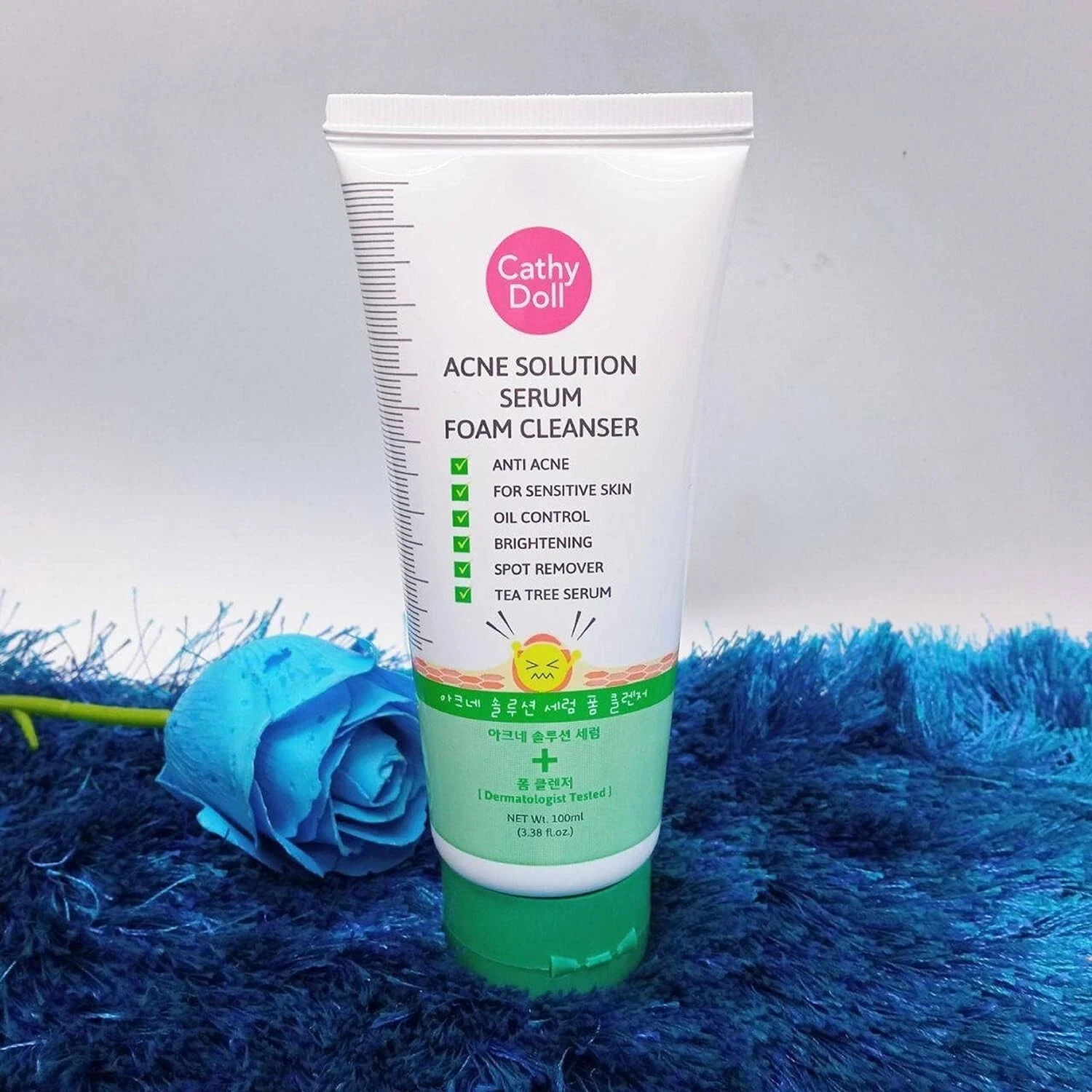 Cathy Doll Acne Solution Serum + Foam Cleanser For Anti Acne & Oil Control 100ml thumbnail